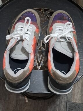 INKKAS Colorful Leather Sneakers – Women’s 10 / Men’s 8 – EU 41